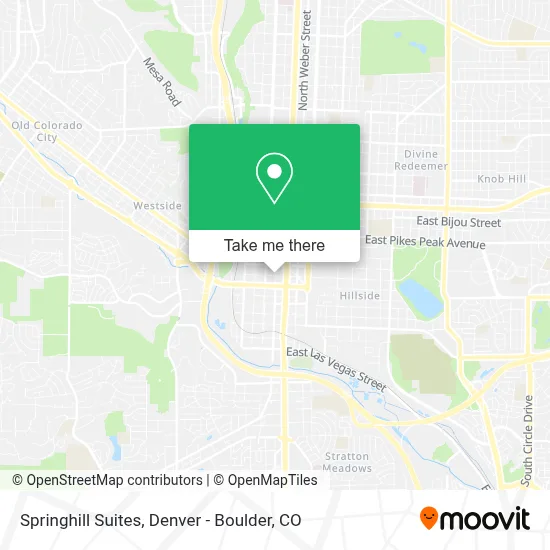 Springhill Suites map