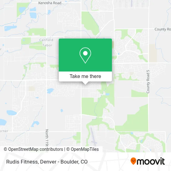 Rudis Fitness map