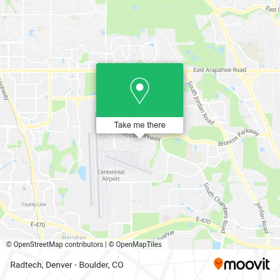 Radtech map