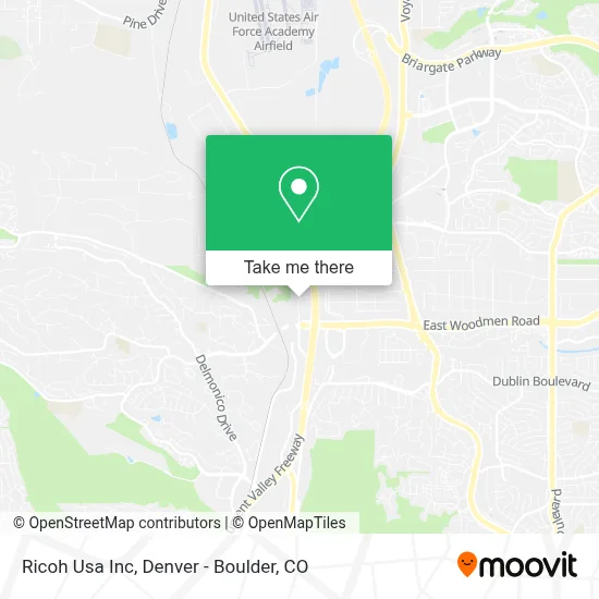 Ricoh Usa Inc map