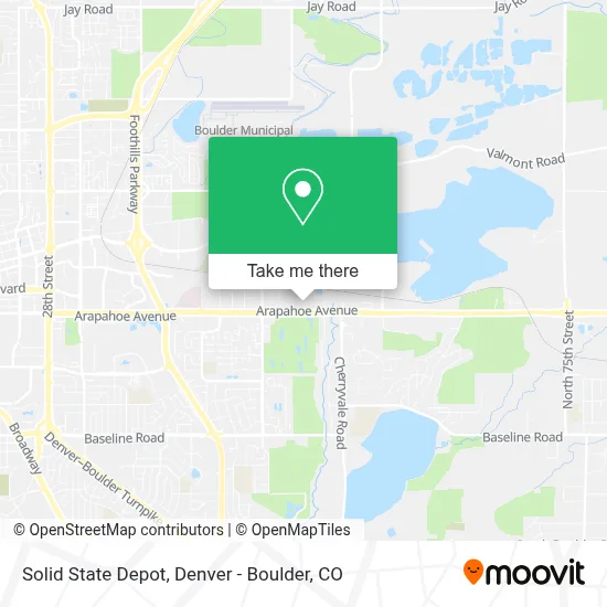 Solid State Depot map