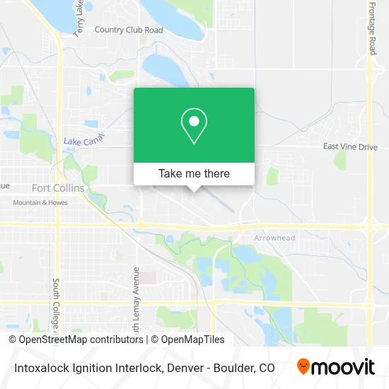 Intoxalock Ignition Interlock map