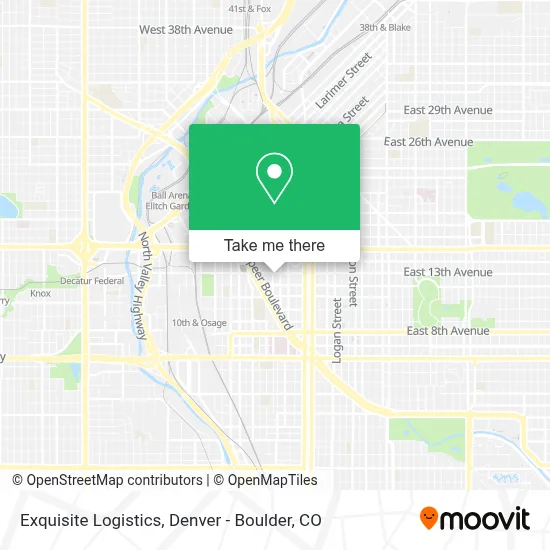 Exquisite Logistics map