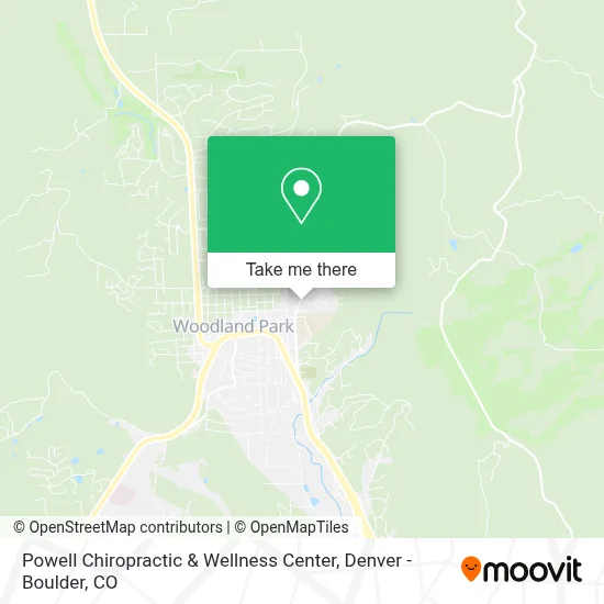 Powell Chiropractic & Wellness Center map