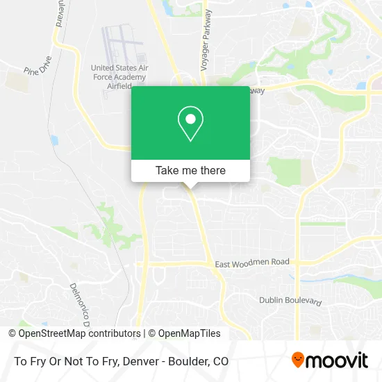 To Fry Or Not To Fry map
