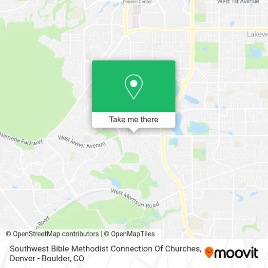 Southwest Bible Methodist Connection Of Churches map