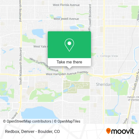 Redbox map