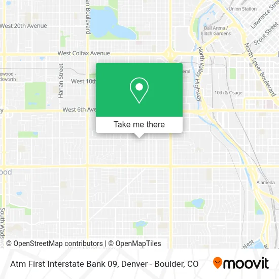 Atm First Interstate Bank 09 map