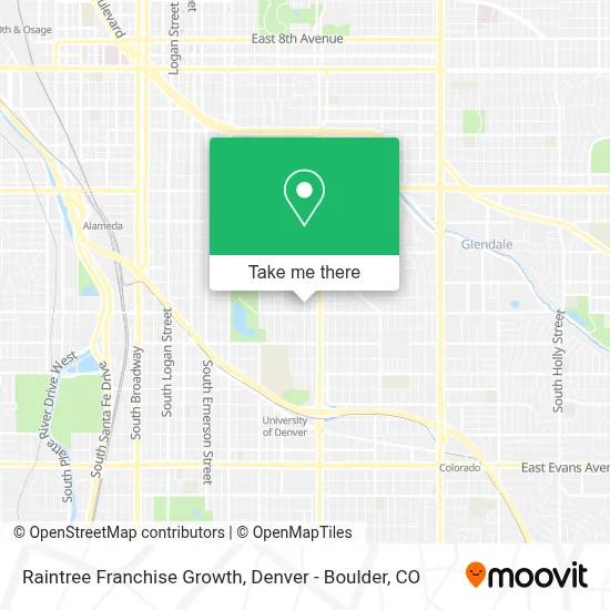 Raintree Franchise Growth map