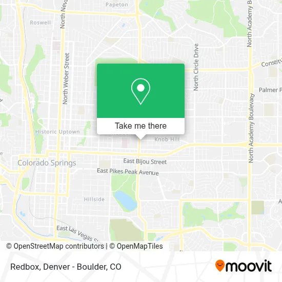 Redbox map