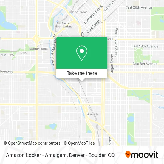 Amazon Locker - Amalgam map