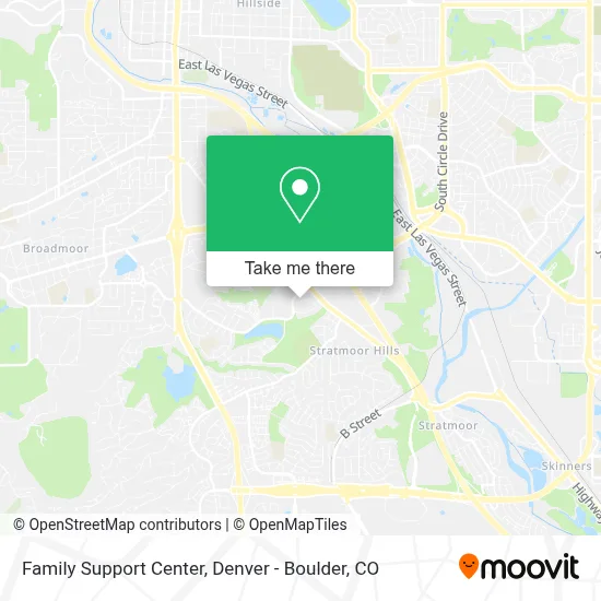 Family Support Center map