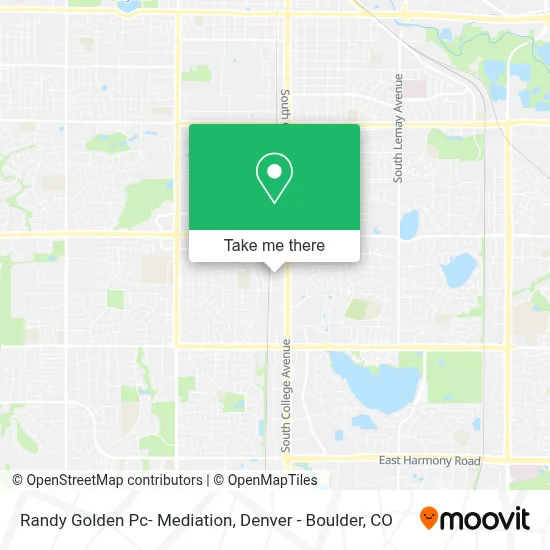 Randy Golden Pc- Mediation map