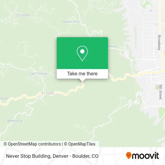Never Stop Building map