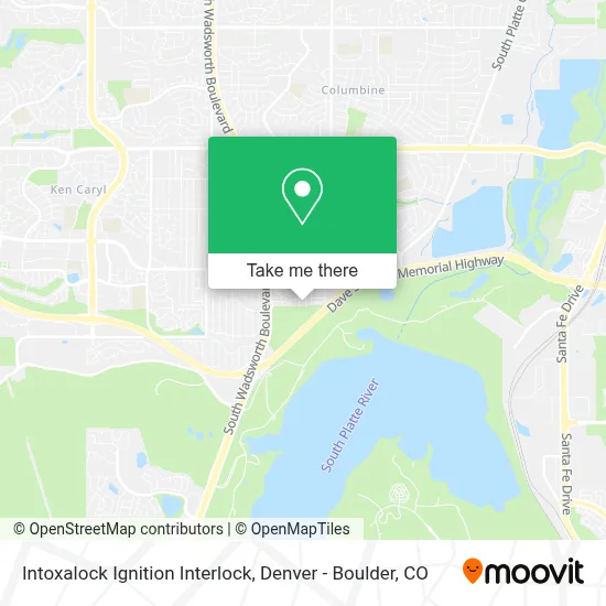 Intoxalock Ignition Interlock map
