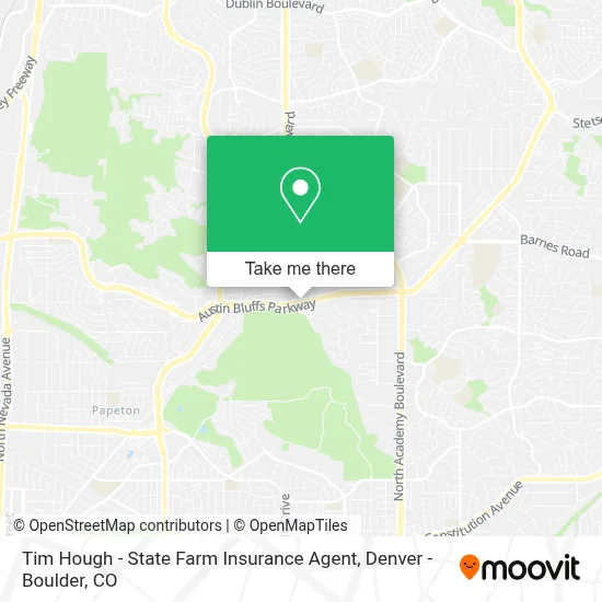 Tim Hough - State Farm Insurance Agent map