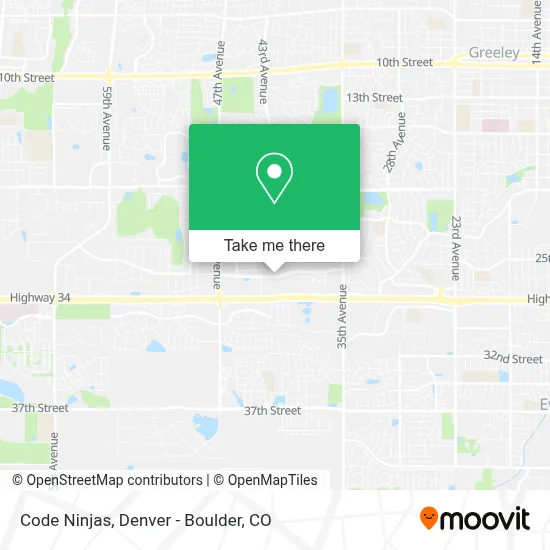 Code Ninjas map