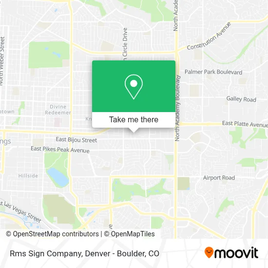 Rms Sign Company map