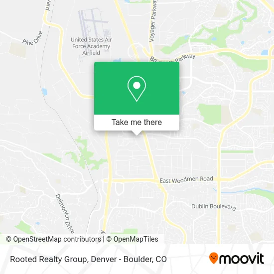 Rooted Realty Group map