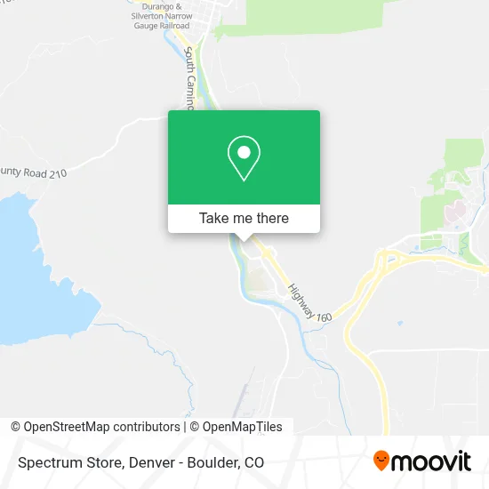 Spectrum Store map