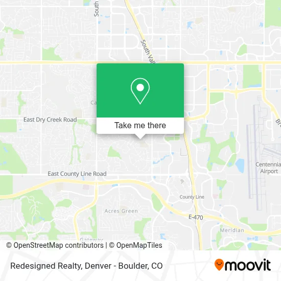 Redesigned Realty map