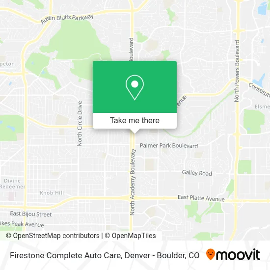 Firestone Complete Auto Care map