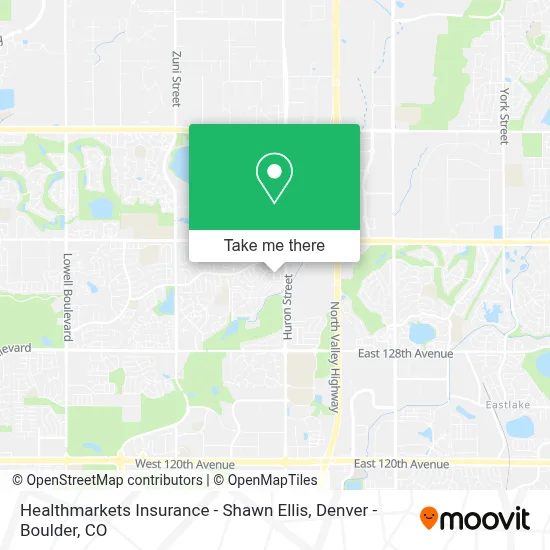 Healthmarkets Insurance - Shawn Ellis map