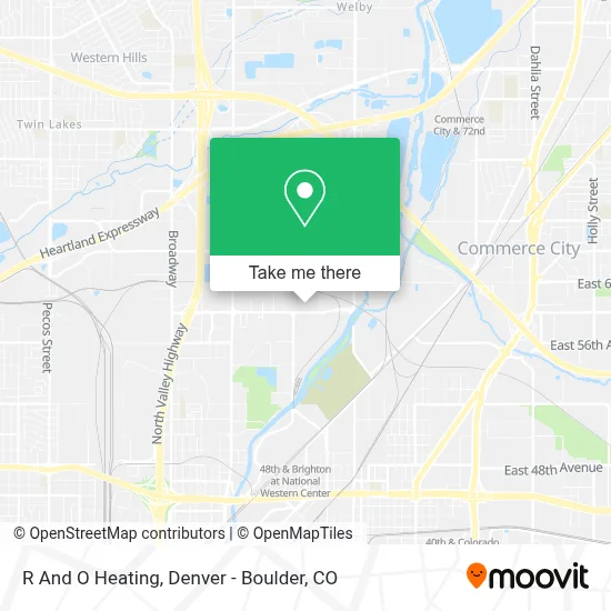 R And O Heating map