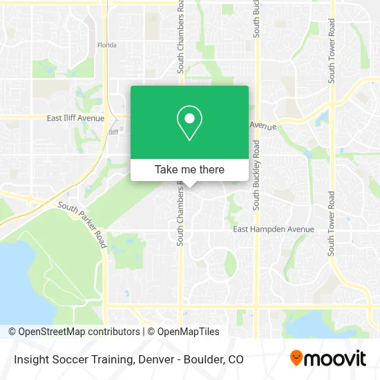 Insight Soccer Training map