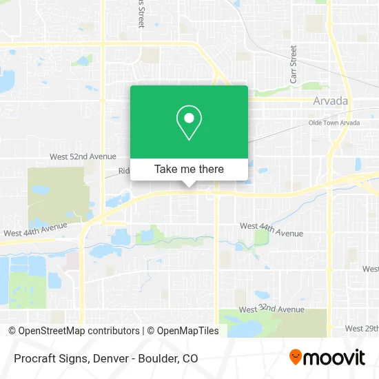 Procraft Signs map