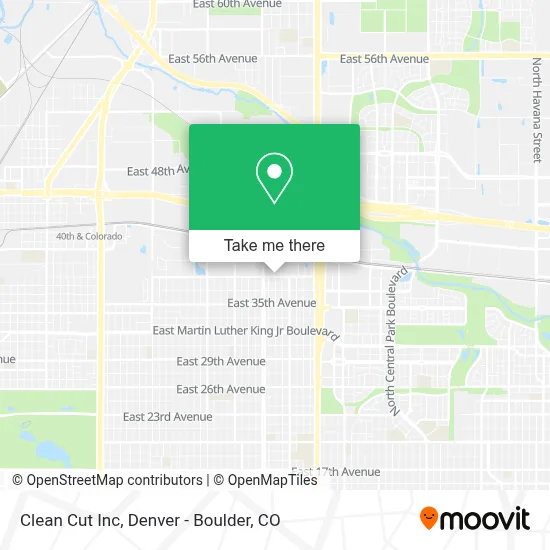 Clean Cut Inc map
