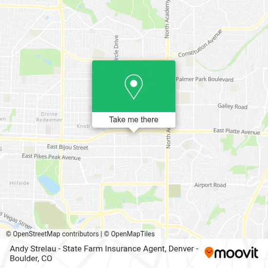Andy Strelau - State Farm Insurance Agent map