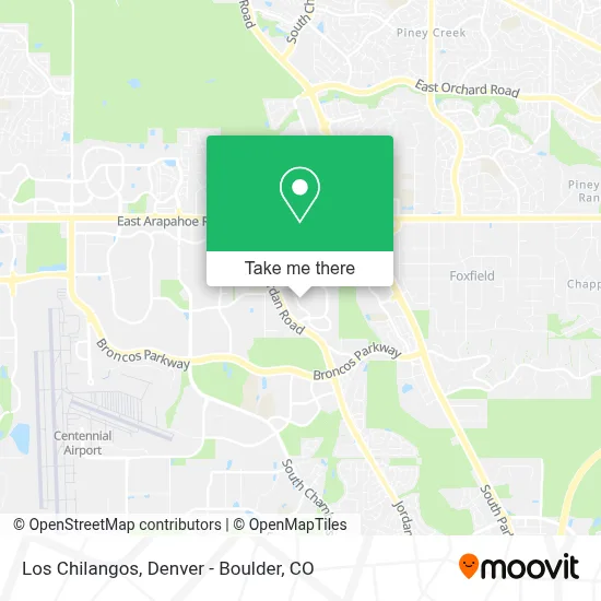 Los Chilangos map