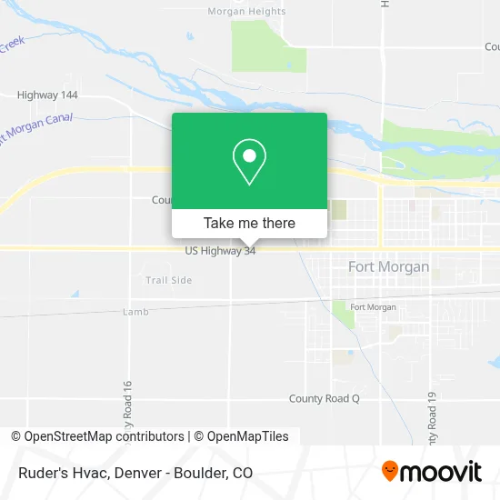 Ruder's Hvac map