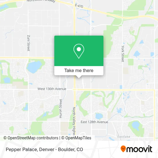 Pepper Palace map