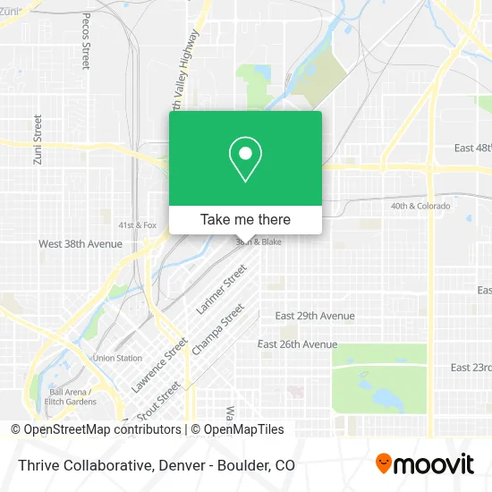 Thrive Collaborative map