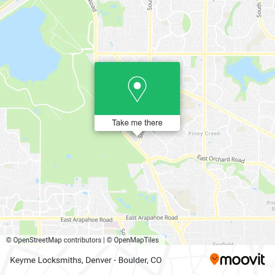 Keyme Locksmiths map
