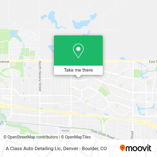 A Class Auto Detailing Llc map