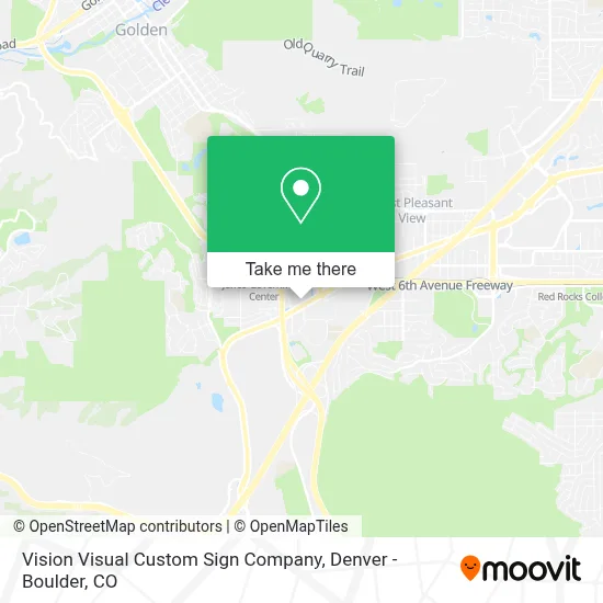 Vision Visual Custom Sign Company map