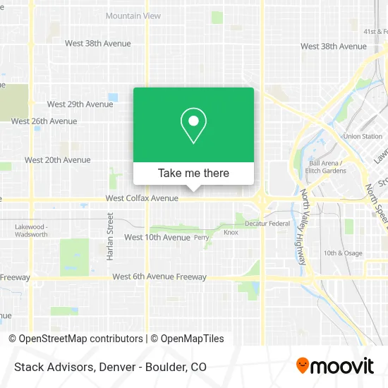 Stack Advisors map