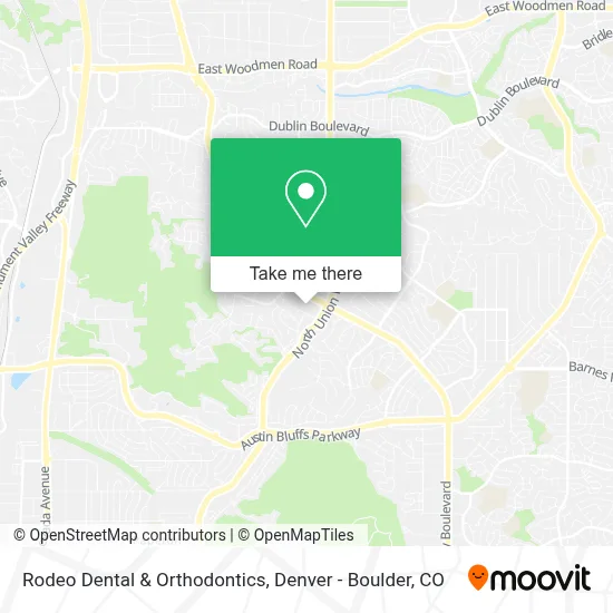 Rodeo Dental & Orthodontics map