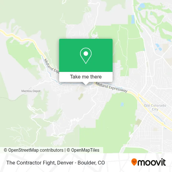 The Contractor Fight map