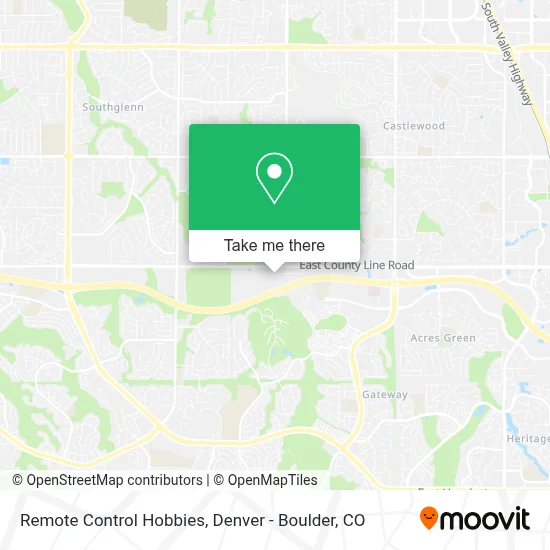 Remote Control Hobbies map