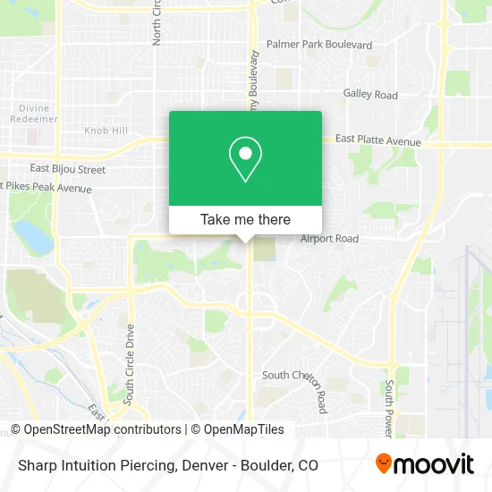 Sharp Intuition Piercing map