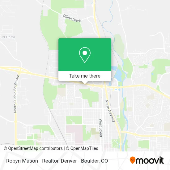 Robyn Mason - Realtor map