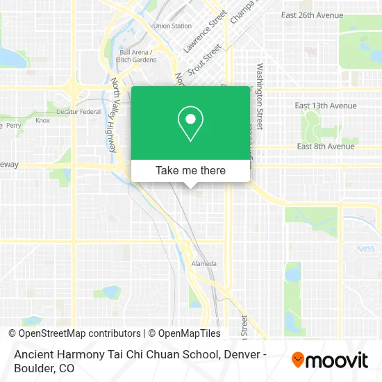 Ancient Harmony Tai Chi Chuan School map