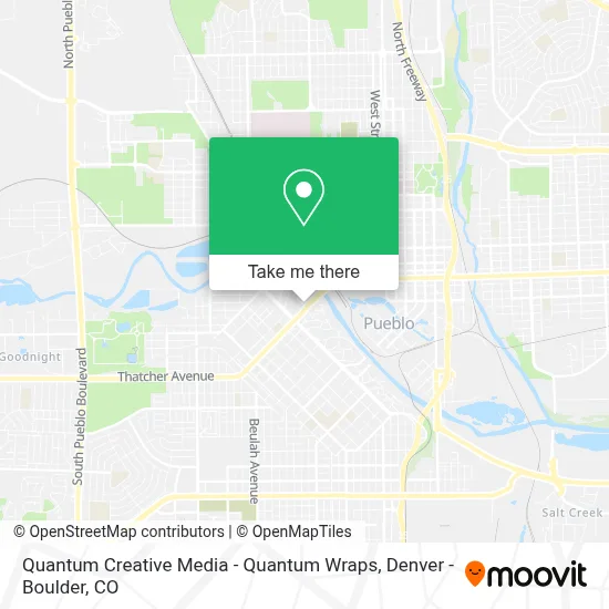 Quantum Creative Media - Quantum Wraps map