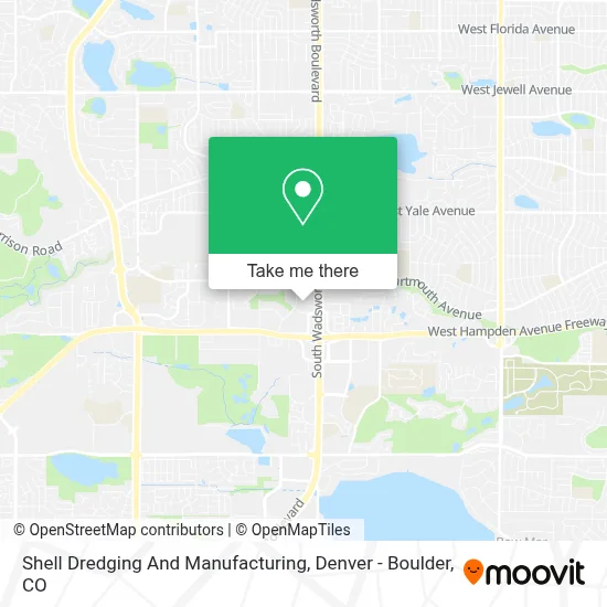 Shell Dredging And Manufacturing map