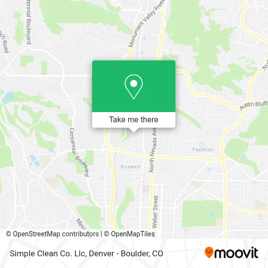 Simple Clean Co. Llc map