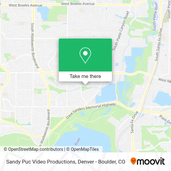 Sandy Puc Video Productions map